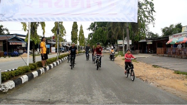 Pelepasan sepeda Santai 2