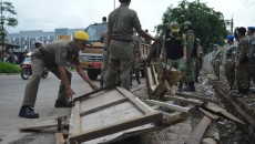 Ilustrasi Bongkar PKL