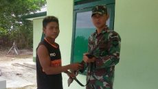 Pos Sei Tengah Terima Penyerahan Senjata