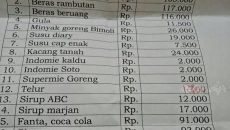Daftar Harga