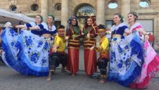 2. Sumbar Talenta bersama peserta dari negara lainnya. (Dok. Pribadi)