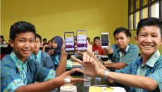 5 Suasana Penyampaian Materi Literasi Digital kepada Murid