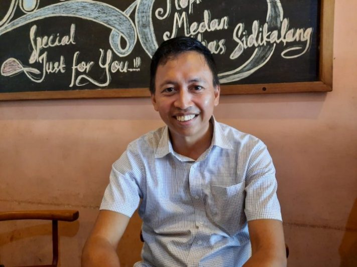 Ketua DPC PDI Perjuangan Kabupaten Sintang, Jeffray Edward